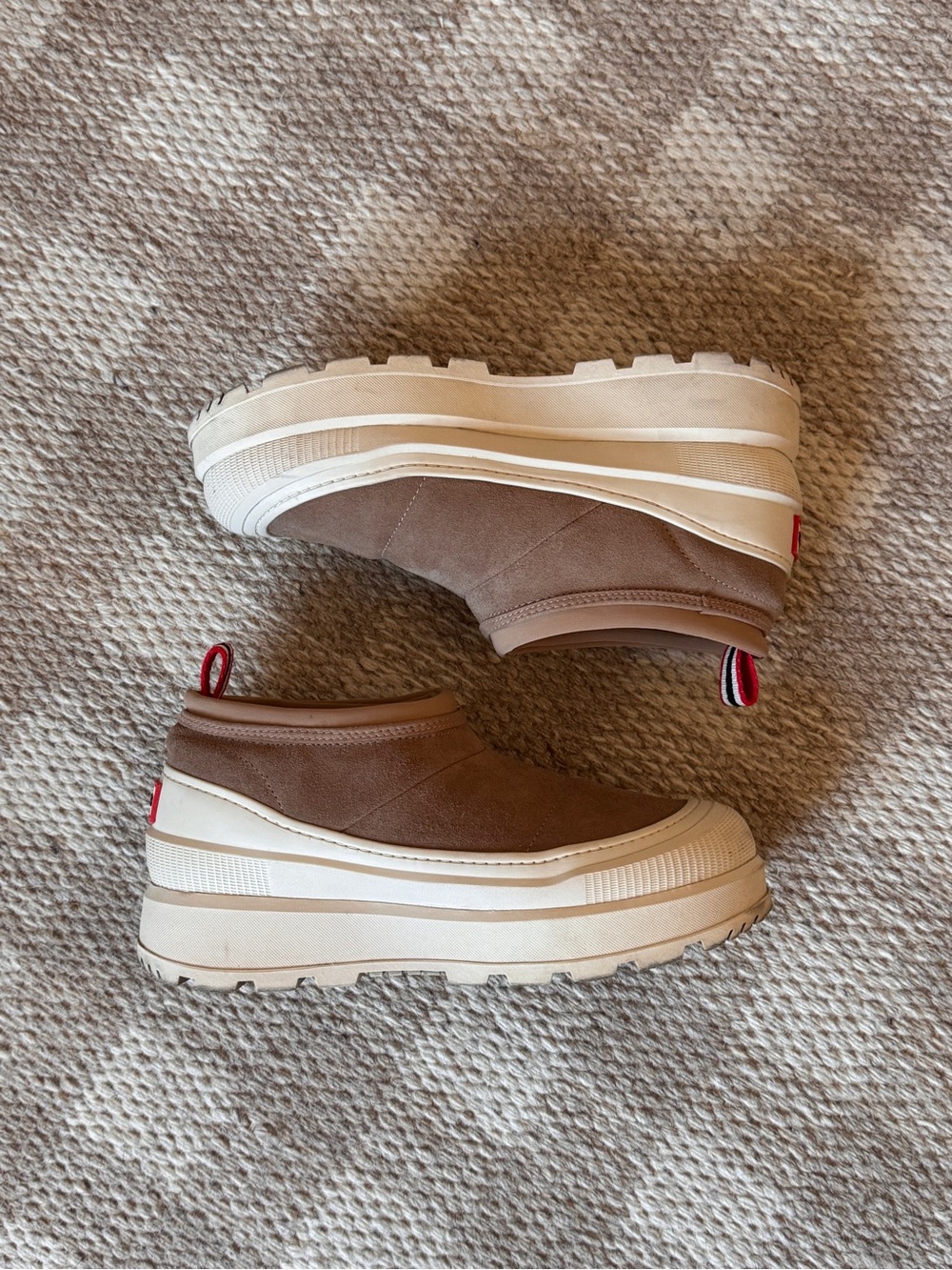 Hunter Askern Waterproof Suede Platform Bootie